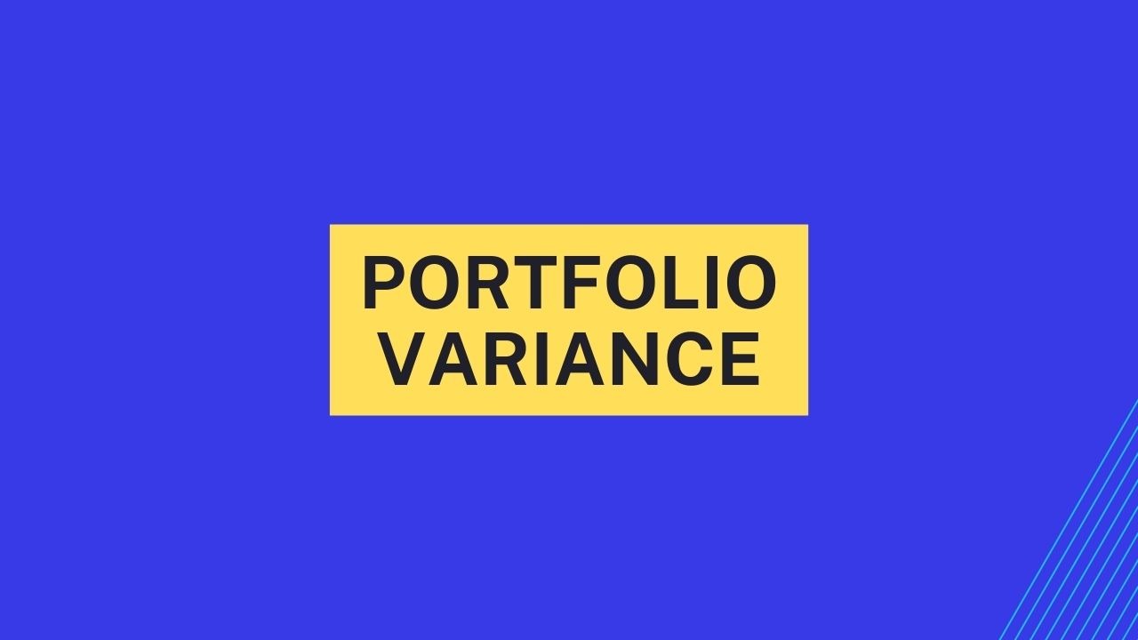 Portfolio Variance Finance Reference 8262